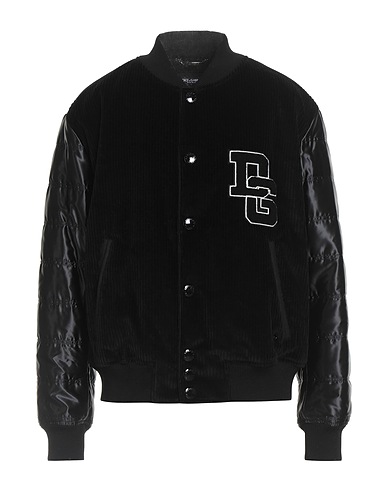 DOLCE&GABBANA Bomber Black 38% Cotton, 34% Polyamide, 27% Virgin Wool, 1% Elastane, Wool