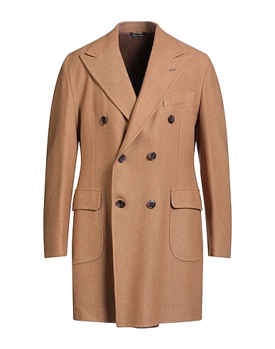 BRIAN DALES Παλτό CAMMELLO 58% Γιακ, 42% Μαλλί