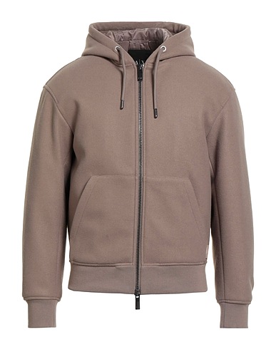 ARMANI EXCHANGE Jacket Taupe 93% Polyester, 7% Elastane, Cotton