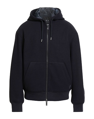 ARMANI EXCHANGE Jacket Navy 93% Polyester, 7% Elastane, Cotton