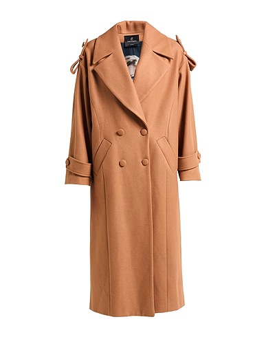 CRISTINAEFFE Cappotto Cammello 100% Poliestere