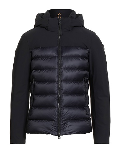 HETREGO' Shell jacket Navy blue 78% Polyamide, 22% Elastane