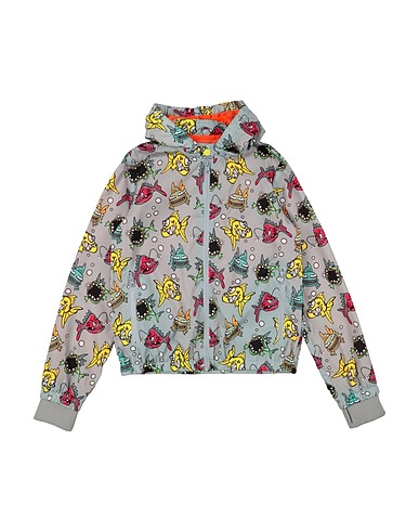 STELLA McCARTNEY KIDS Jacket Light grey 100% Polyester, Elastane
