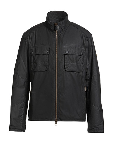 BARBOUR Jacke INTERNATIONAL Schwarz 100% Baumwolle