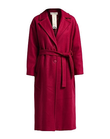 HAVEONE Coat Burgundy 100% Polyester