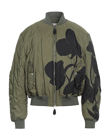 McQ Alexander McQueen ブルゾン ミリタリーグリーン ナイロン 100% / シルク / ポリウレタン