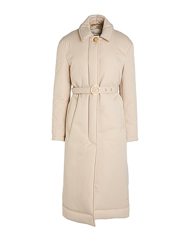 BLUMARINE Piumino Beige 59% Poliestere, 28% Cotone, 13% Poliuretano
