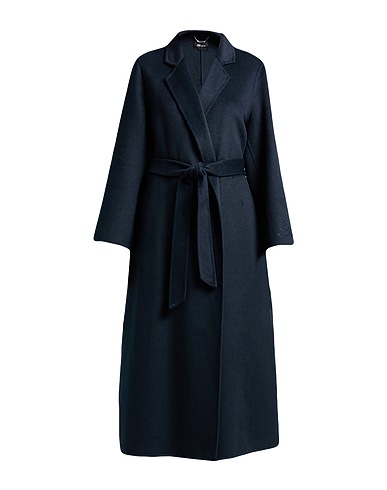 BLUMARINE Cappotto Blu notte 50% Acrilico, 50% Lana