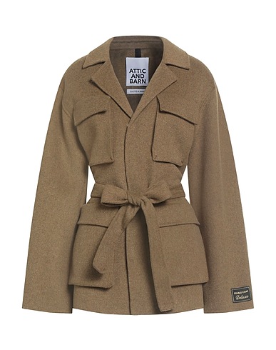 ATTIC AND BARN Coat Military green 60% Wool, 40% Polyester