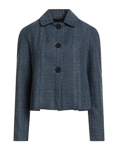 MAISON LAVINIATURRA Jacket Dark green 100% Virgin Wool