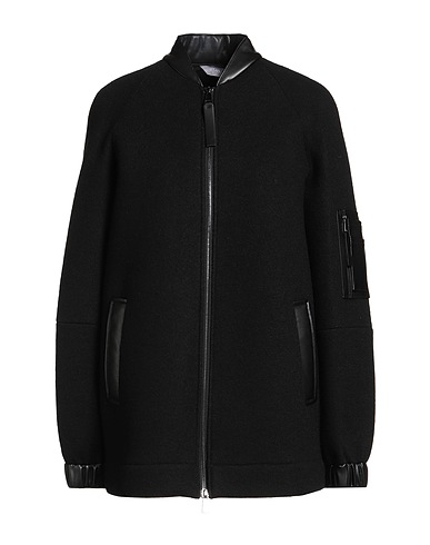 MAX MARA Bomber LEISURE Black 68% Wool, 32% Polyester