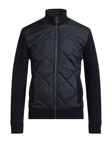 BARBOUR Shell  jacket Midnight blue 100% Wool, Polyester