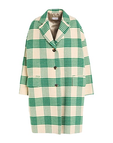 ALBERTO BIANI Coat Green 100% Virgin Wool