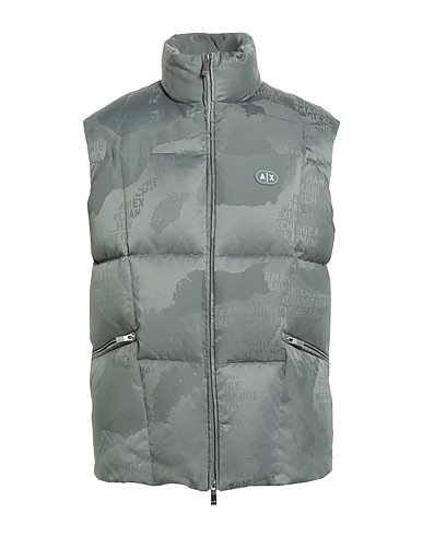 ARMANI EXCHANGE Gilet Sage green 100% Polyester