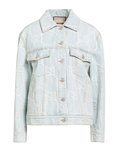GUCCI Denim jacket Blue 100% Cotton