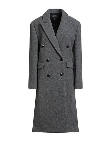 RAG & BONE Coat Grey 100% Virgin Wool