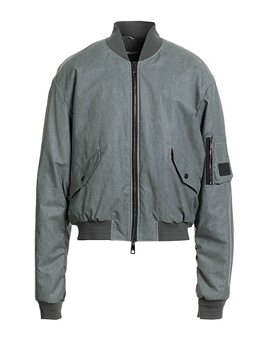 DOLCE&GABBANA Bomber Military green 90% Linen, 10% Polyamide