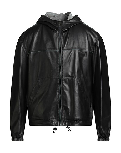DOLCE&GABBANA Jacket Black 50% Lambskin, 30% Virgin Wool, 18% Polyester, 2% Elastane