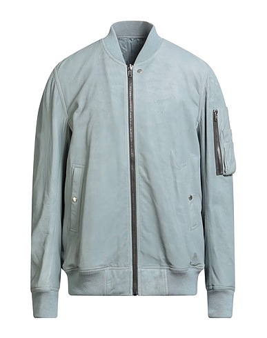 RICK OWENS Bomber Sky blue 100% Lambskin