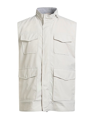 ELEVENTY Weste PLATINUM Elfenbein 54% Wolle, 46% Polyamid
