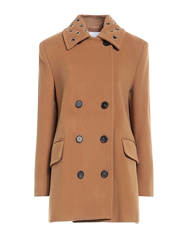 MSGM Coat Camel 75% Virgin Wool, 25% Polyamide