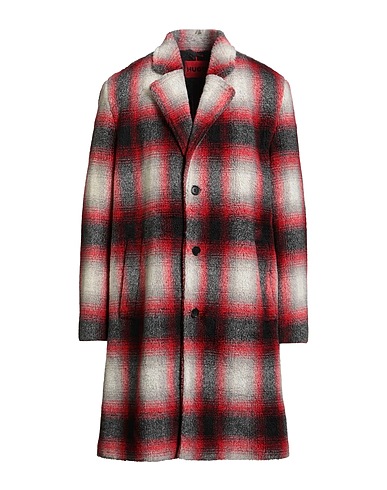 HUGO Coat Red 70% Polyester, 30% Polyacrylic