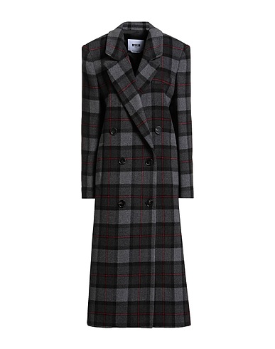 MSGM Coat Grey 70% Wool, 30% Polyamide