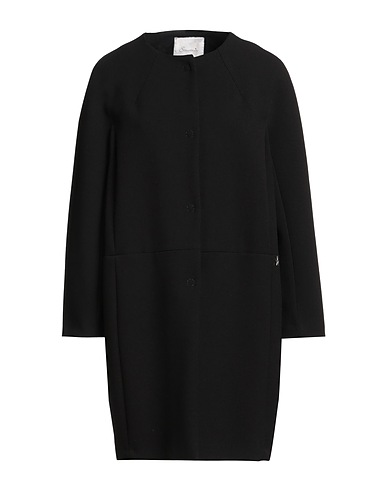 SOUVENIR Coat Black 65% Polyester, 32% Viscose, 3% Elastane