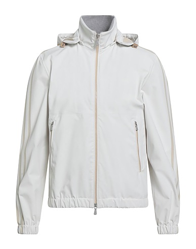 ELEVENTY Jacket PLATINUM Off white 80% Polyamide, 20% Elastane