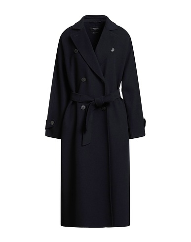 WEEKEND MAX MARA Caban e doppio petto Blu notte 90% Lana Vergine, 10% Poliammide