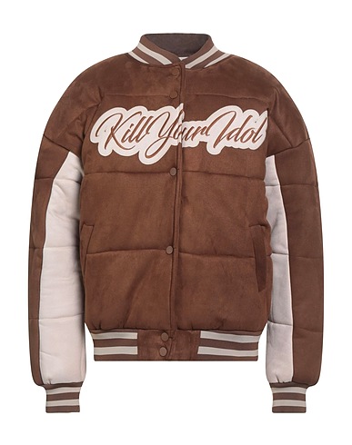 DROP LIST Shell jacket Brown 100% Polyester