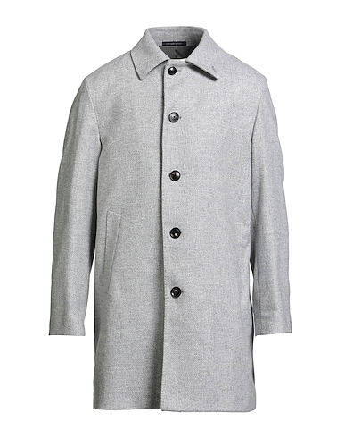 SARTORIA LATORRE Coat Light grey 70% Virgin Wool, 25% Polyamide, 5% Other Fibres