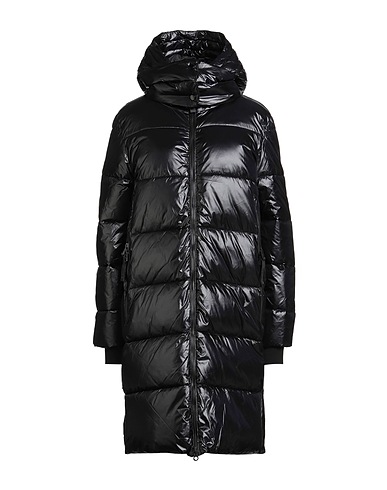 CONTE OF FLORENCE Shell jacket Black 100% Polyamide