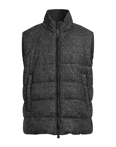 PEOPLE OF SHIBUYA Gilet Grey 54% Acrylic, 24% Virgin Wool, 22% Polyester