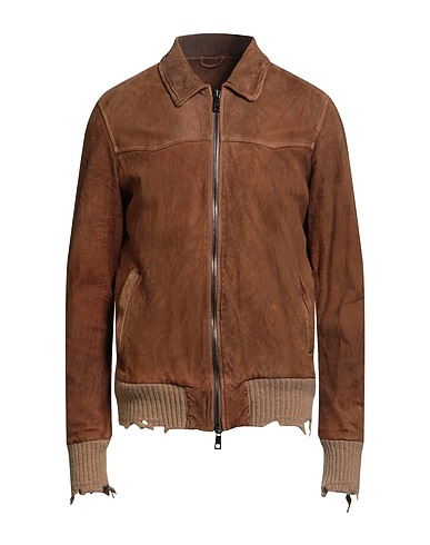 GIORGIO BRATO Jacket Brown 100% Leather