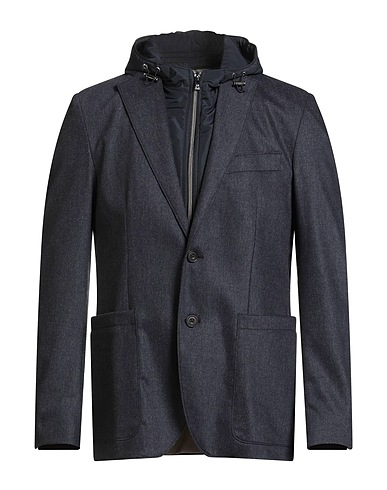 CORNELIANI Jacket Midnight blue 94% Virgin Wool, 4% Cashmere, 2% Elastane
