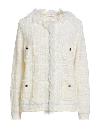 NEERA 20.52 Jacket Cream 40% Virgin Wool, 20% Cotton, 20% Acrylic, 10% Nylon, 10% Viscose