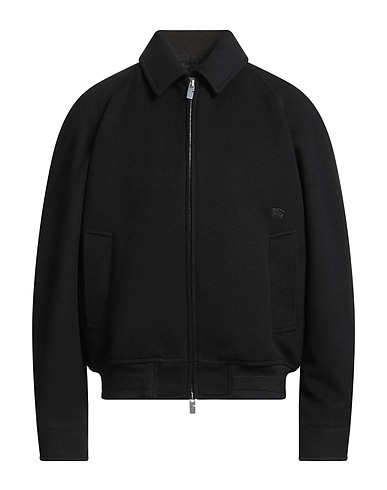 BURBERRY Bomber Black 100% Cashmere