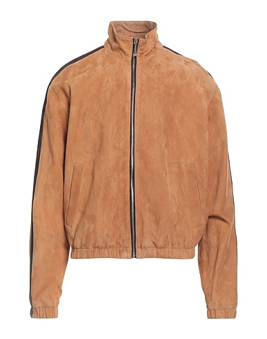 MARNI Jacket Camel 100% Leather