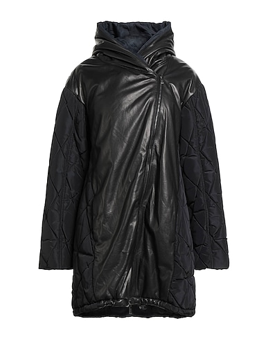 GIORGIO BRATO Shell jacket 100% Leather, Nylon