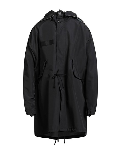 EYE JUNYA WATANABE COMME DES GARÇONS Full-length jacket X C.P. COMPANY Black 100% Nylon