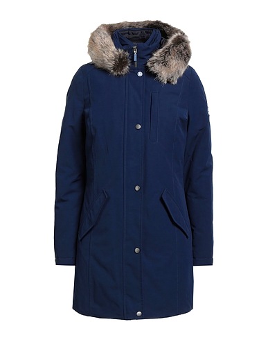 BARBOUR Coat Blue 81% Polyester, 19% Cotton