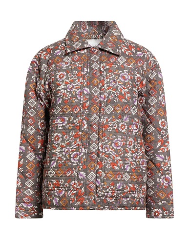 ANTIK BATIK Shell  jacket Khaki 100% Cotton