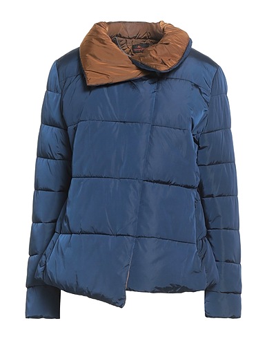 NERO GIARDINI Shell jacket Navy blue 100% Nylon