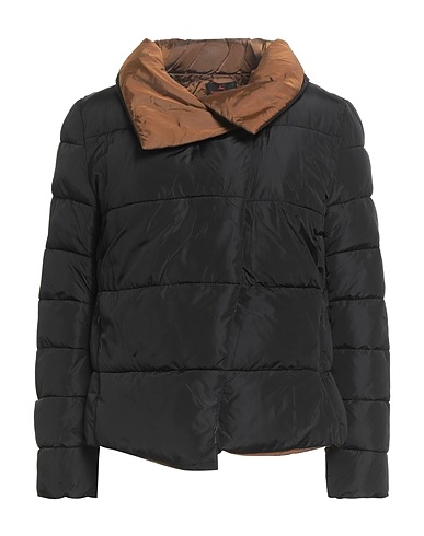 NERO GIARDINI Shell jacket Black 100% Nylon
