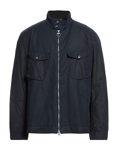 BARBOUR Jacket Midnight blue 100% Cotton