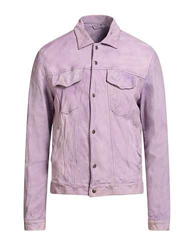 GIORGIO BRATO Jacket Lilac 100% Leather