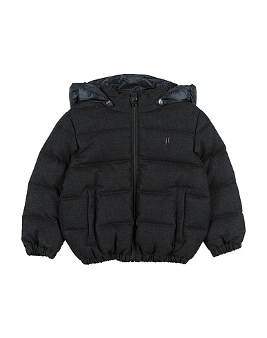 HERNO Piumino Blu notte 80% Lana Vergine, 20% Poliestere