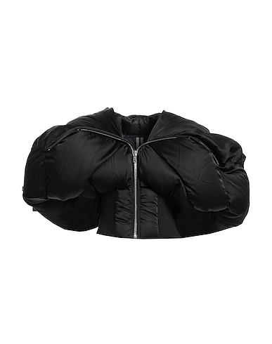 RICK OWENS Shell jacket Black 61% Acetate, 39% Viscose