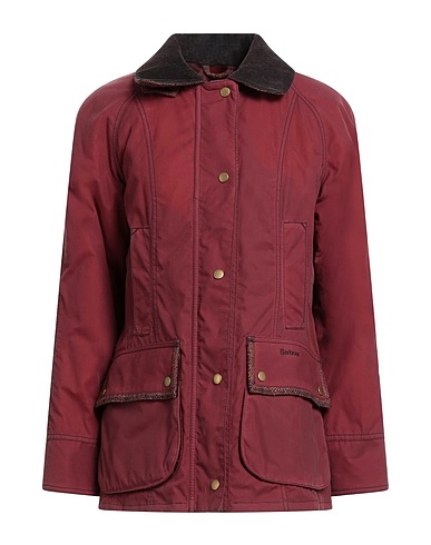 BARBOUR Jacket Burgundy 100% Cotton